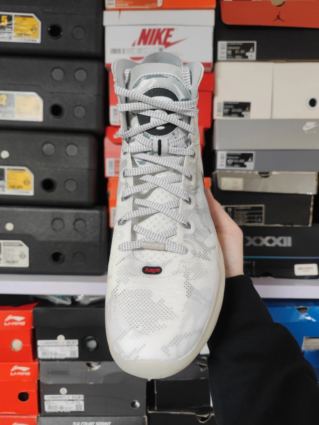 李宁 驭帅1442 aape 赞助版本