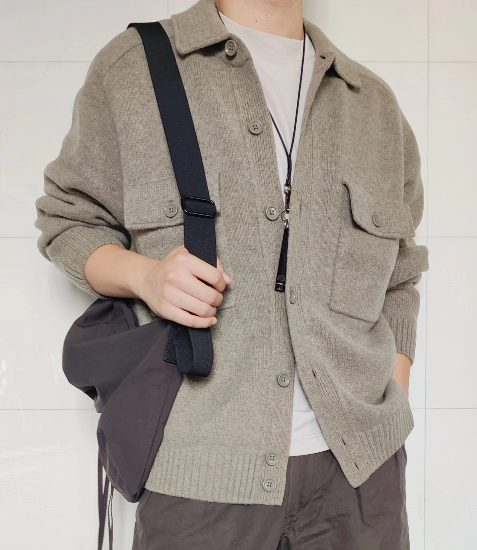 custom review-Uniqlo U Collection Травяной зеленый Унисекс Куртки