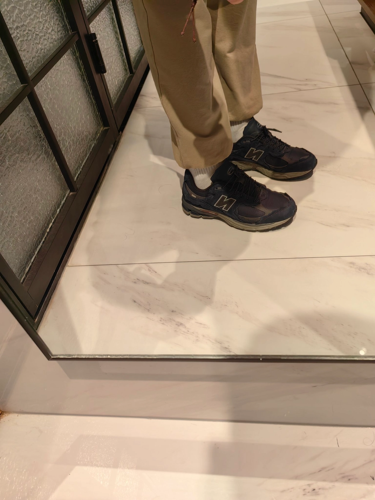 custom review-New Balance NB 2002 Low Топ Повседневные Беговые Кроссовки Унисекс Темно-Синий