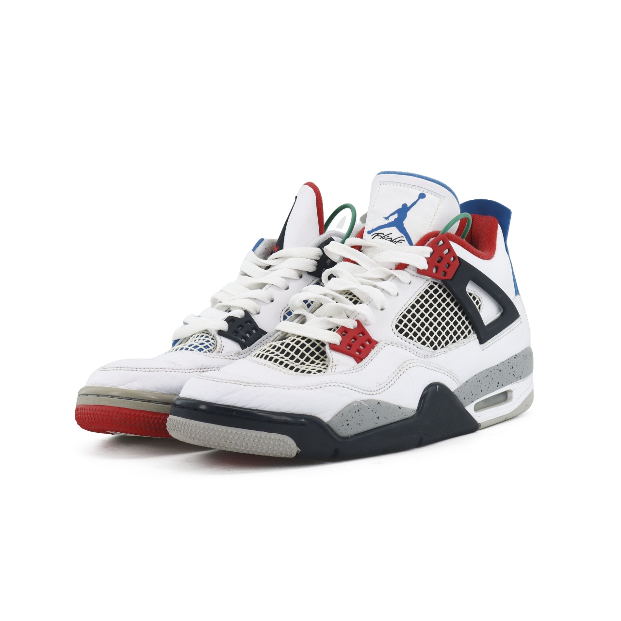 5码 air jordan 4 retro what the 红蓝鸳鸯   jordan4  aj4红蓝鸳鸯