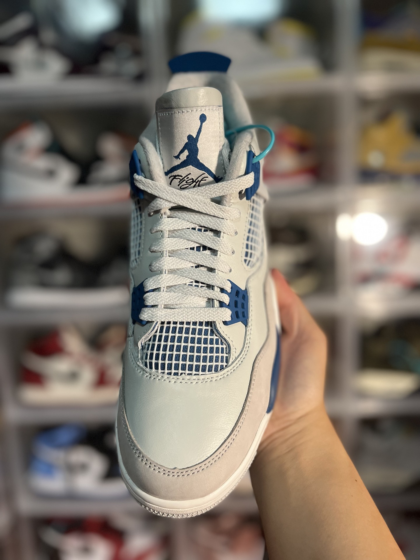 custom review-Jordan 4 Retro Military Blue 2024