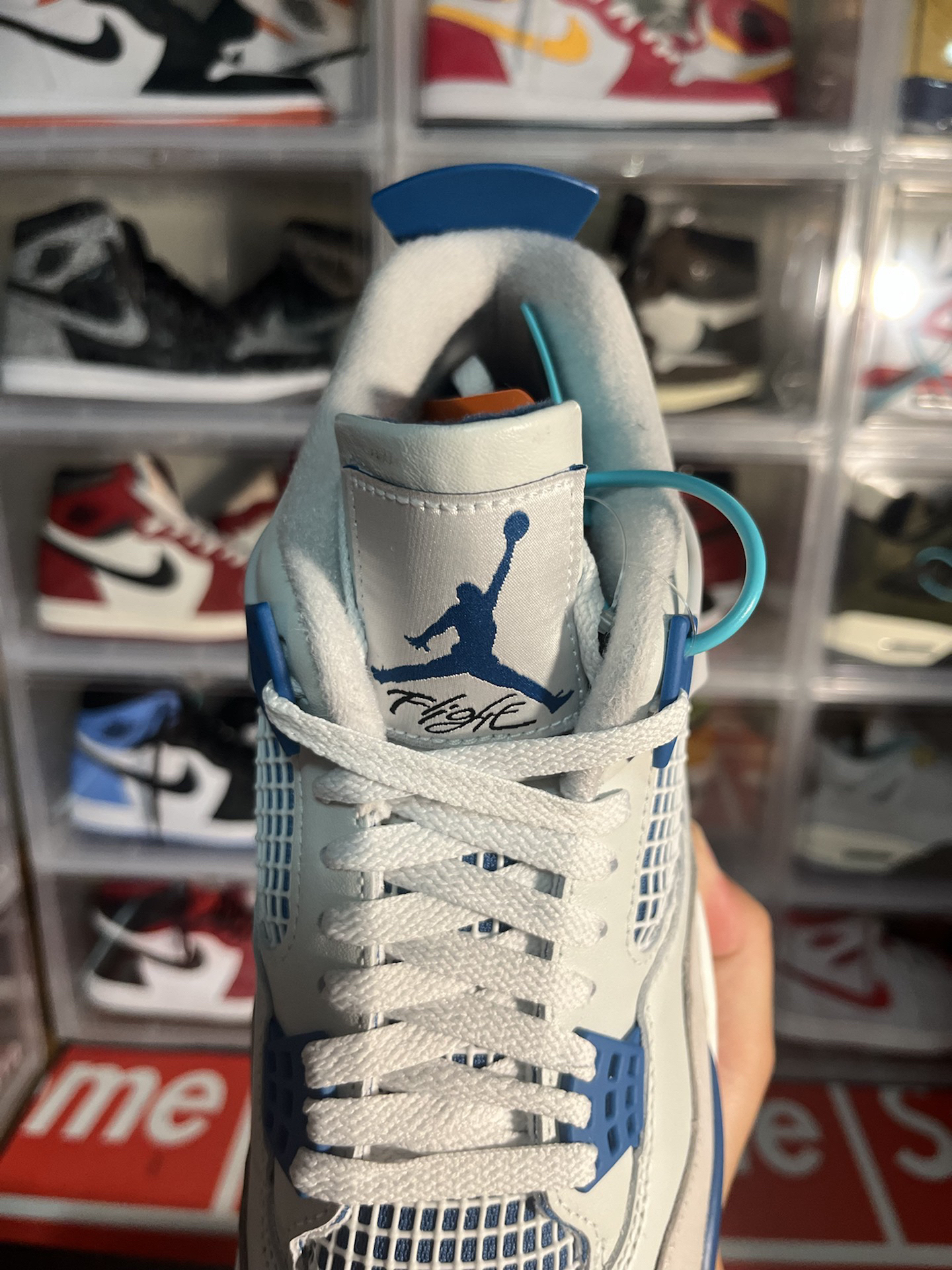 custom review-Jordan 4 Retro Military Blue 2024