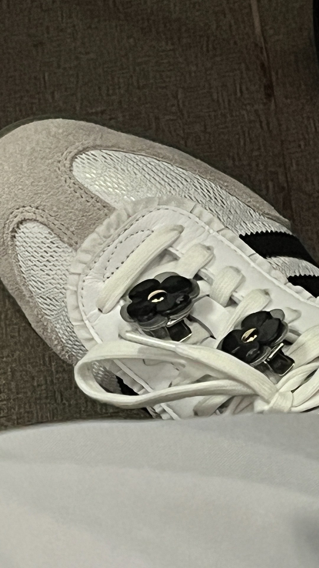 custom review-Adidas Originals SAMBA OG Устойчивые к истиранию низкие скейтборд-кроссовки Женские Серые