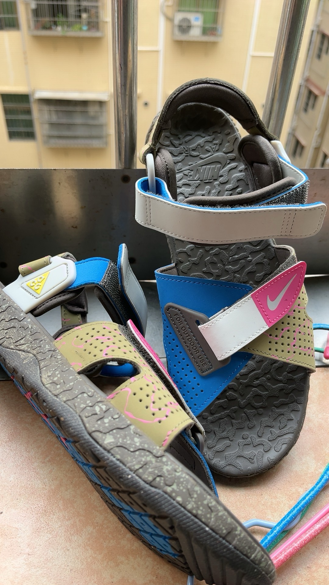 custom review-Nike ACG Deschutz Спортивные сандалии унисекс коричневый белый