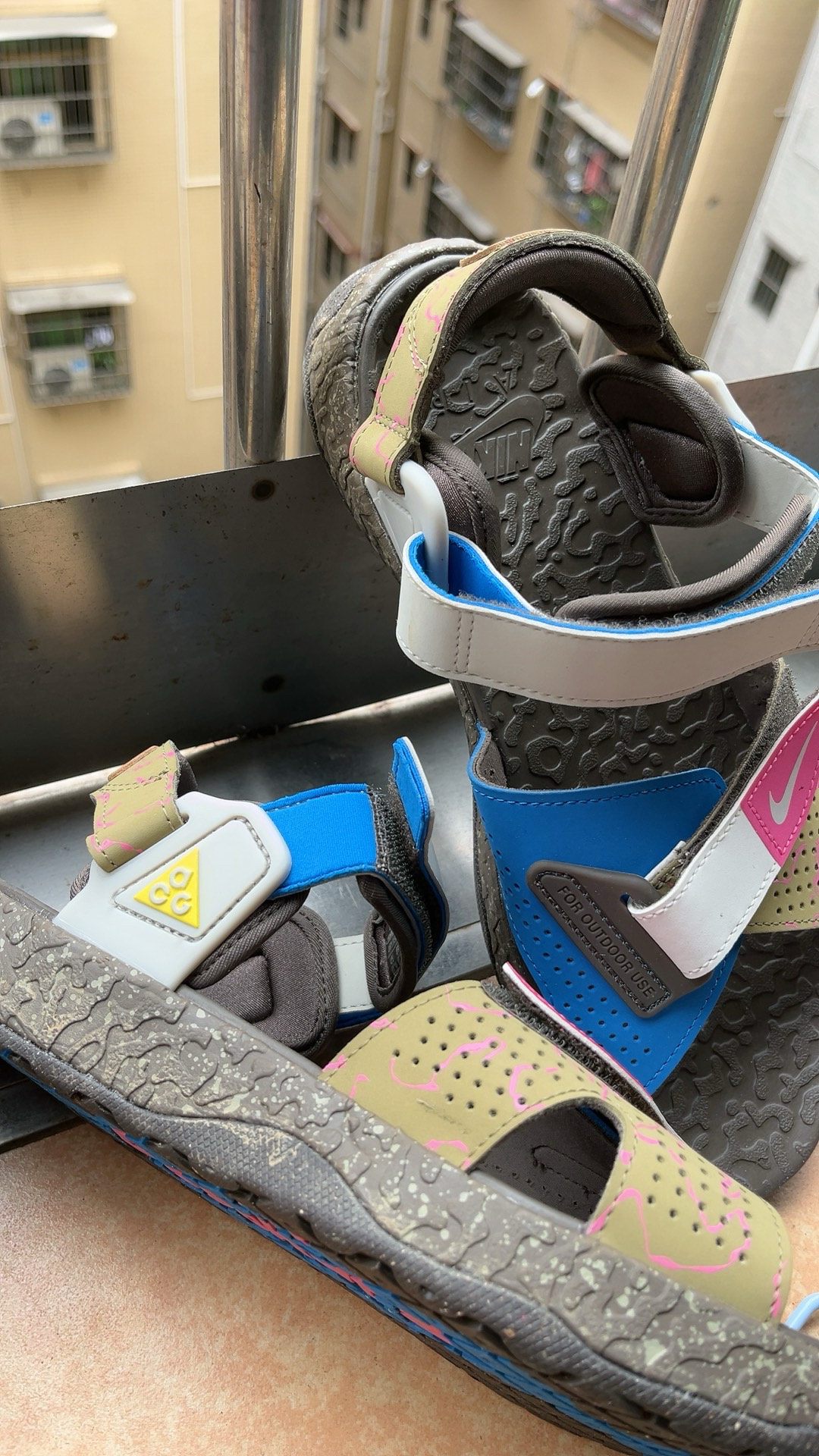 custom review-Nike ACG Deschutz Спортивные сандалии унисекс коричневый белый