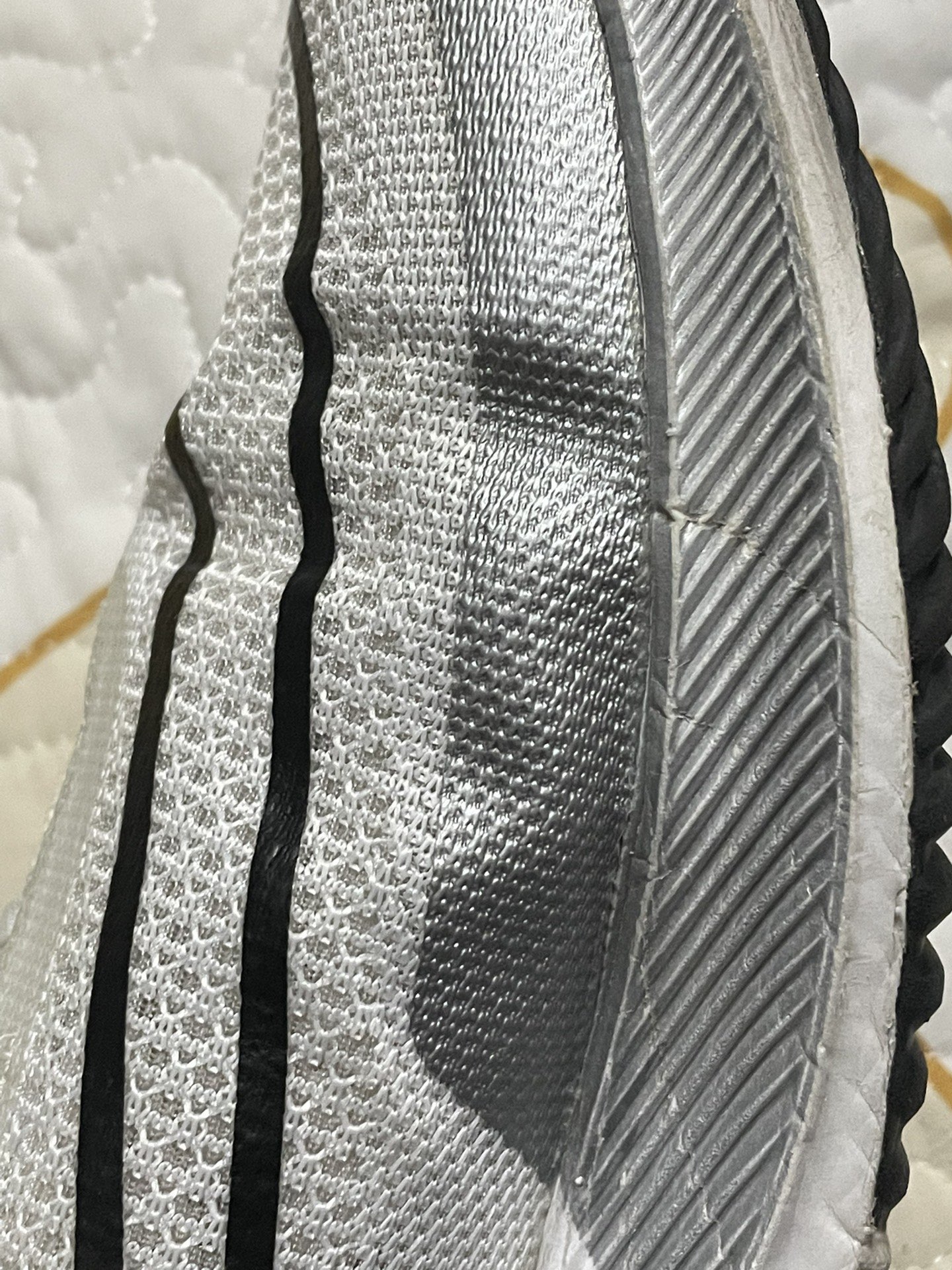 custom review-Nike ZoomX Streakfly 'White Metallic Silver'