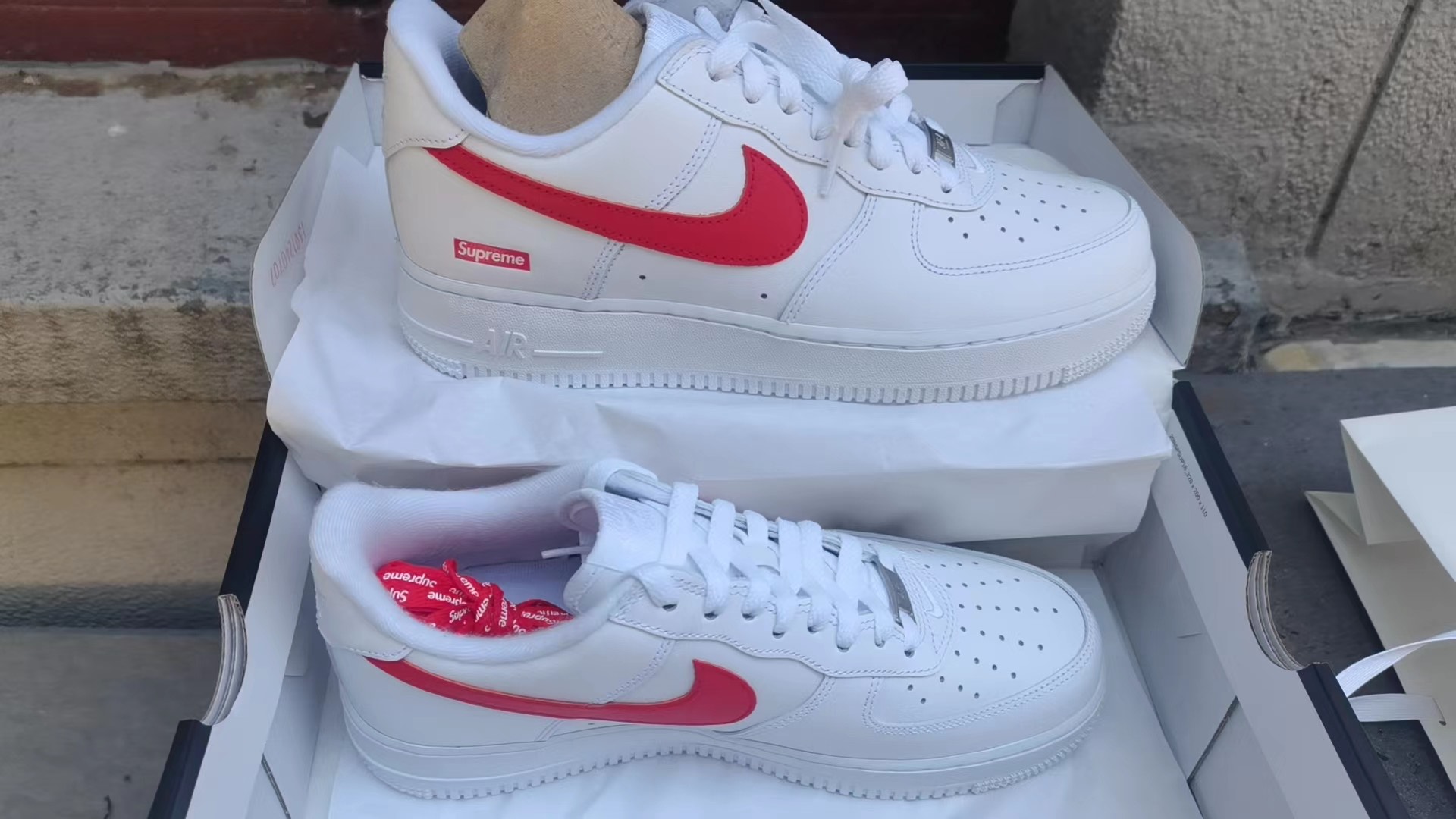 supreme nike af1 上海限定