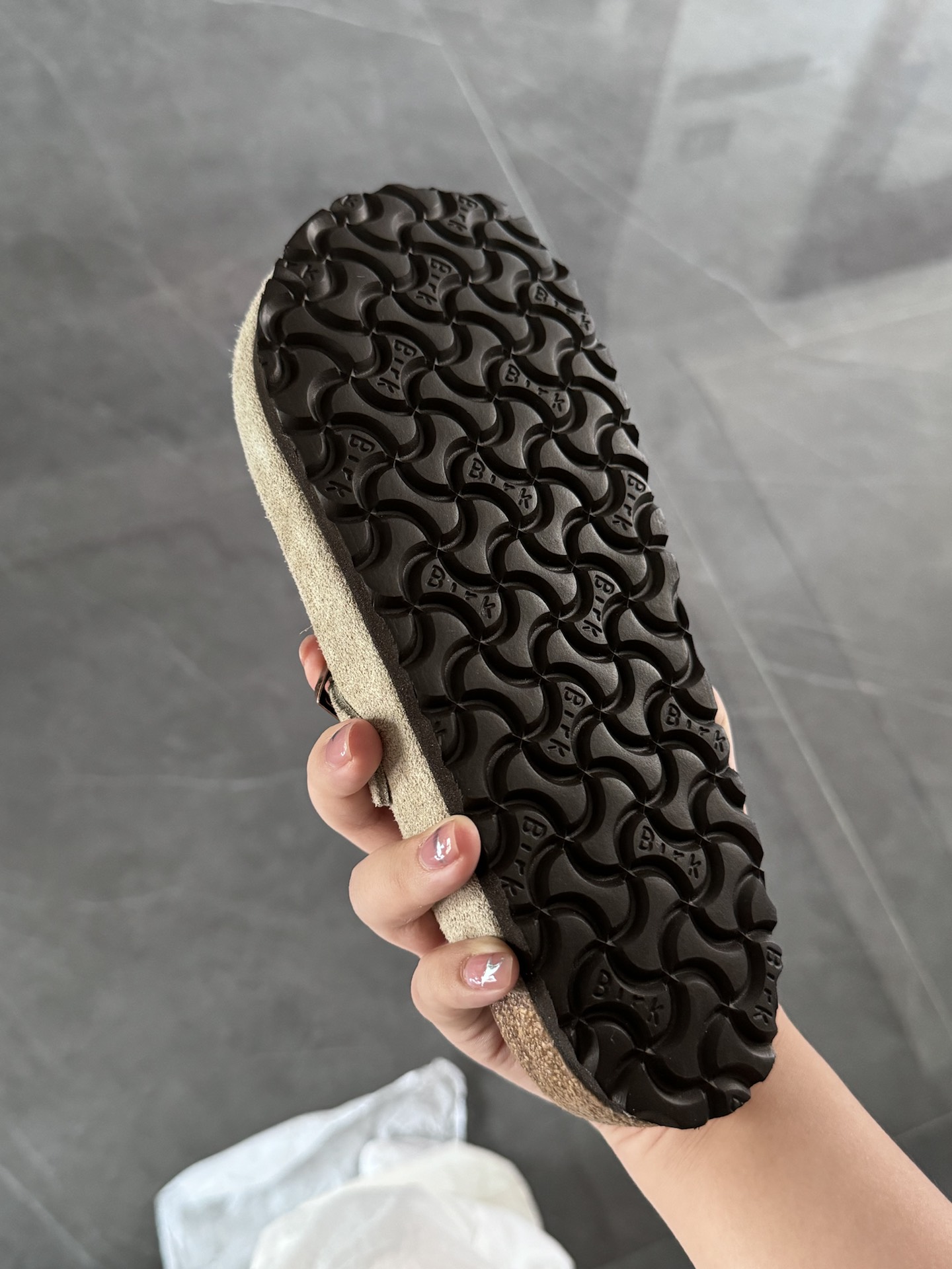 custom review-Birkenstock Boston Soft Footbed Suede Taupe