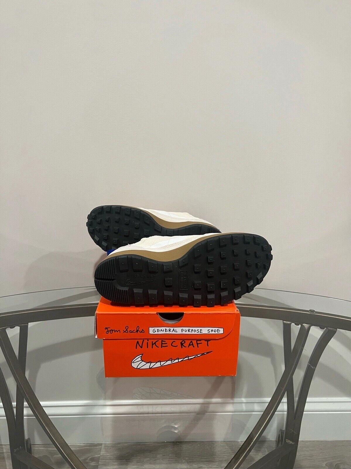 custom review-TOM Sachs x Nike General Purpose Shoe TOM Sachs X NikeCraft General PURPOSE Low Топ Кэжуал Женские Экрю