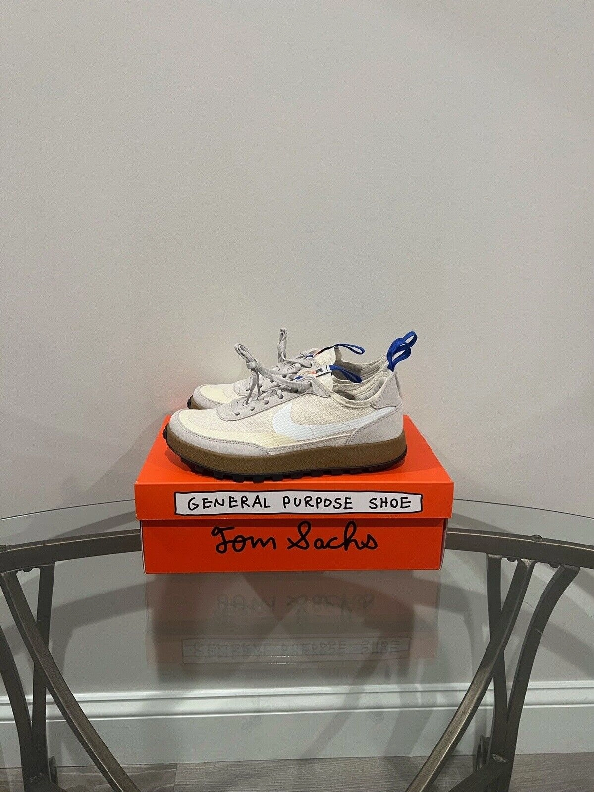 custom review-TOM Sachs x Nike General Purpose Shoe TOM Sachs X NikeCraft General PURPOSE Low Топ Кэжуал Женские Экрю