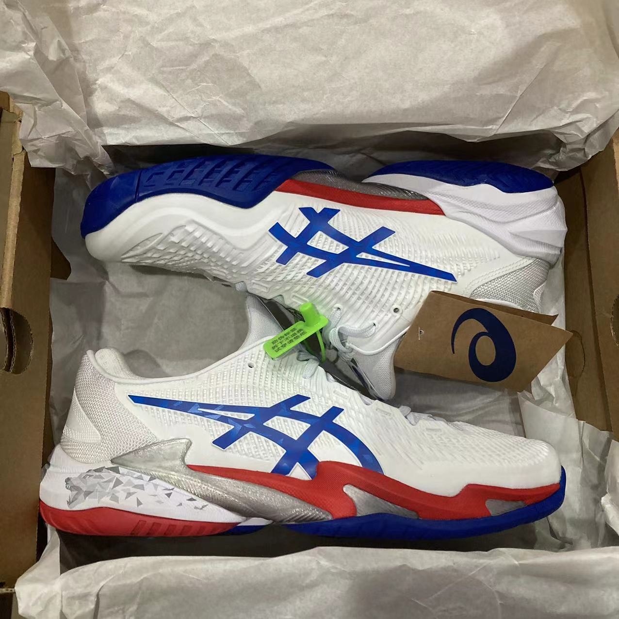 custom review-ASICS Court FF 3 Novak Ткань Синтетическая Кожа