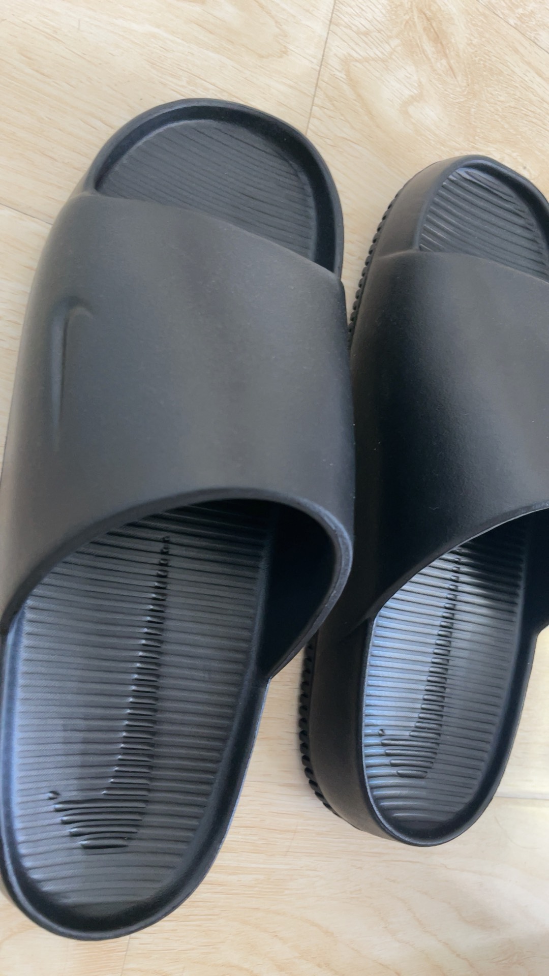 custom review-Nike Calm Slide Black