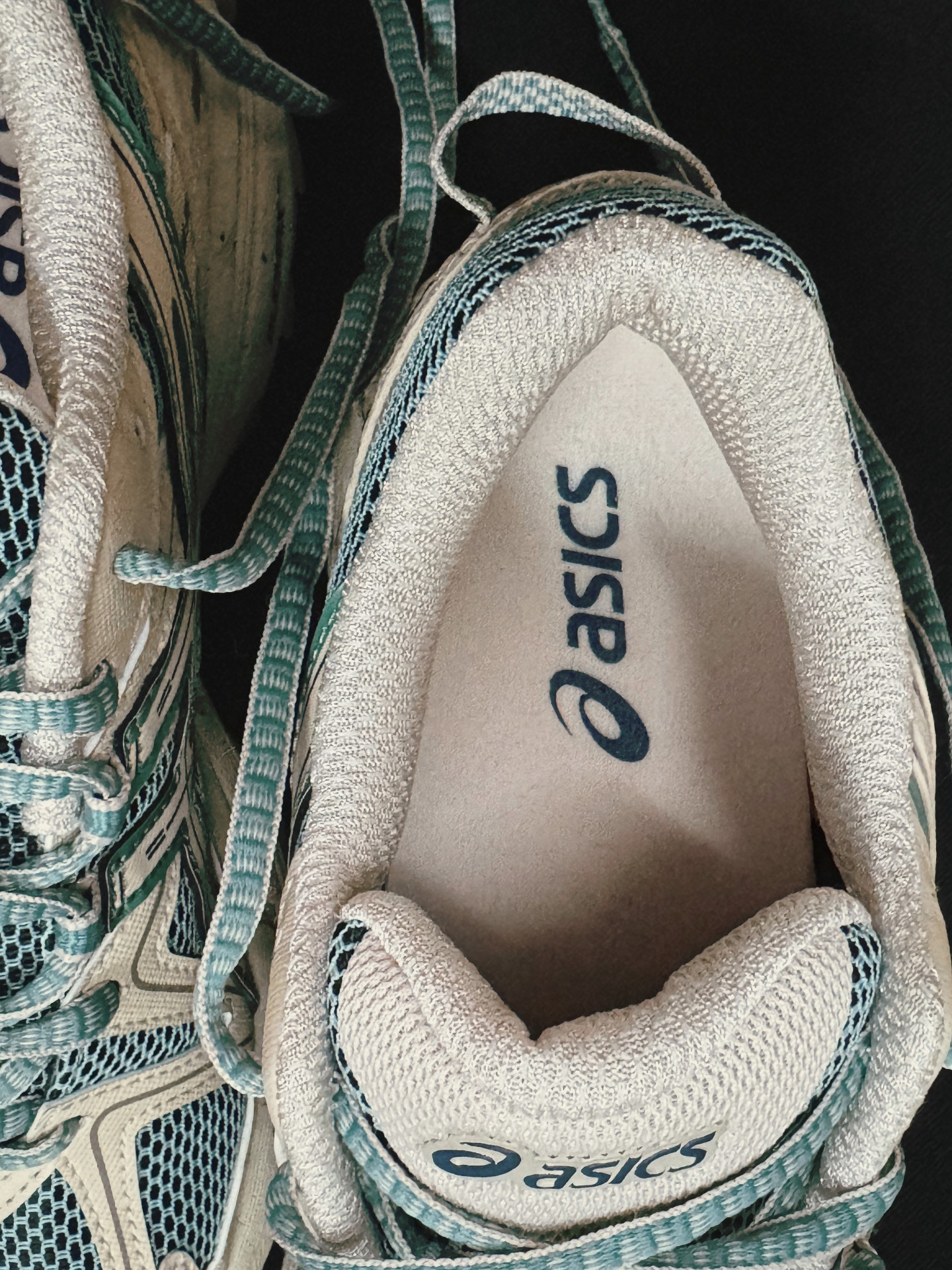 custom review-Asics Gel Kahana 8 Ткань Устойчивая к Износу Низкие Кроссовки для Беговых Пути Женские Зеленые Серые