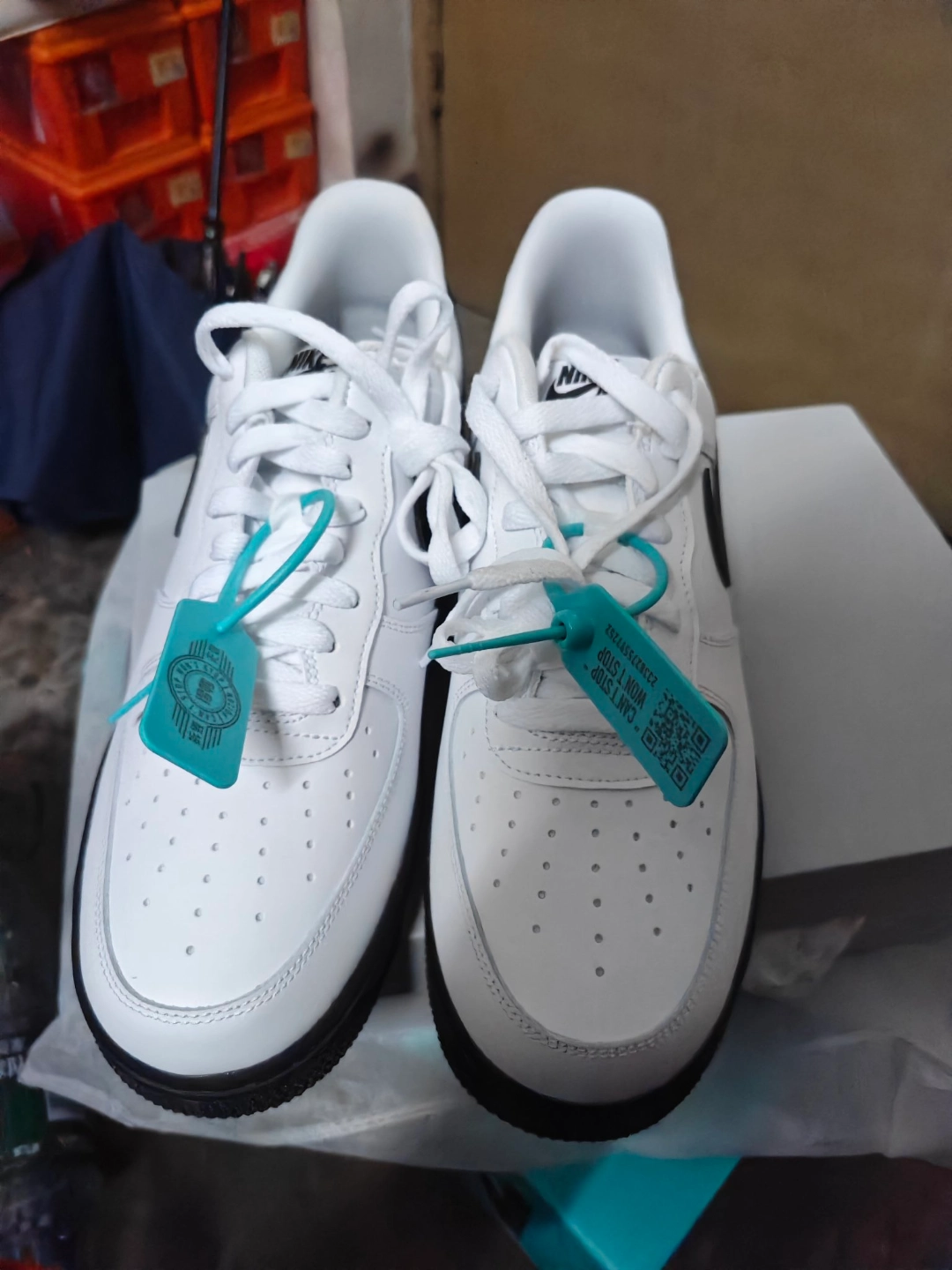 custom review-Nike Air FORCE 1 Air Force 1 Low Топ Скейтборд Кроссовки Мужские Белый Черный