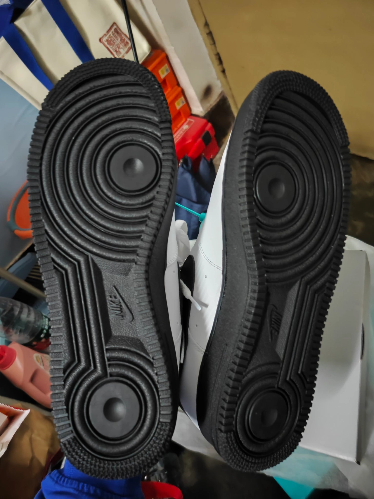 custom review-Nike Air FORCE 1 Air Force 1 Low Топ Скейтборд Кроссовки Мужские Белый Черный