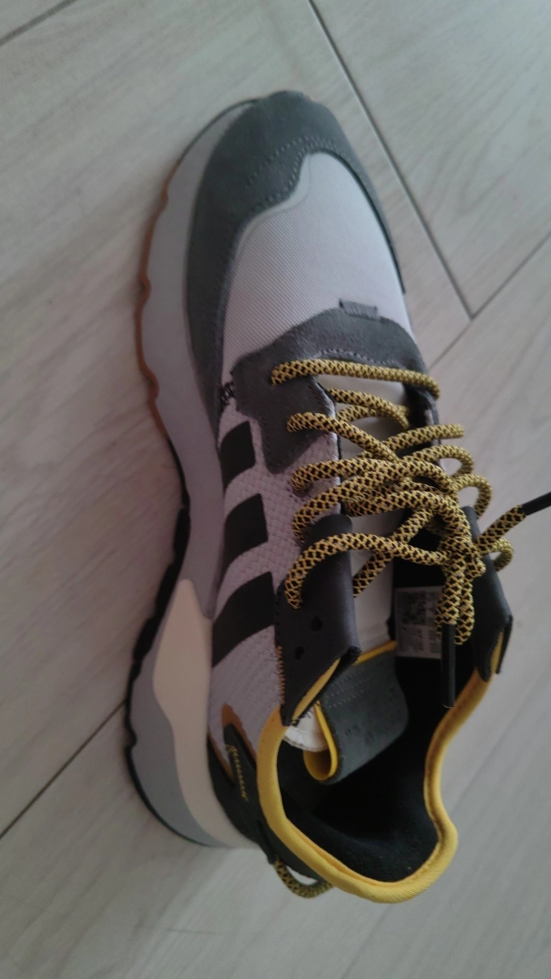 custom review-Adidas Originals Nite Jogger Slip-resistant Low Top Повседневная обувь Унисекс Серый