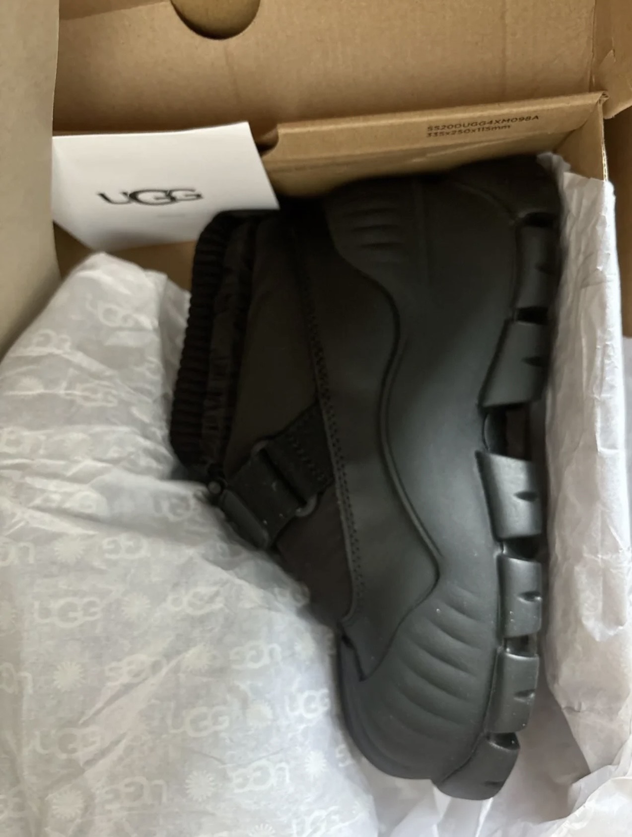 custom review-UGG Термостойкие ботинки до щиколотки женские черные