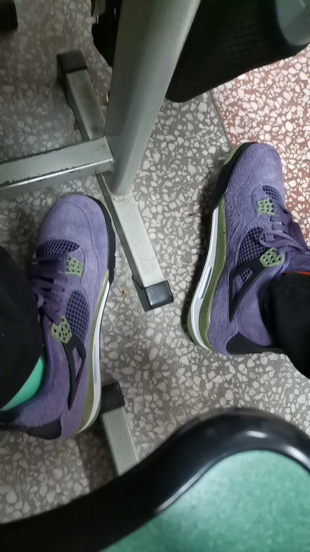 custom review-JORDAN 4 Retro Canyon Purple Women's