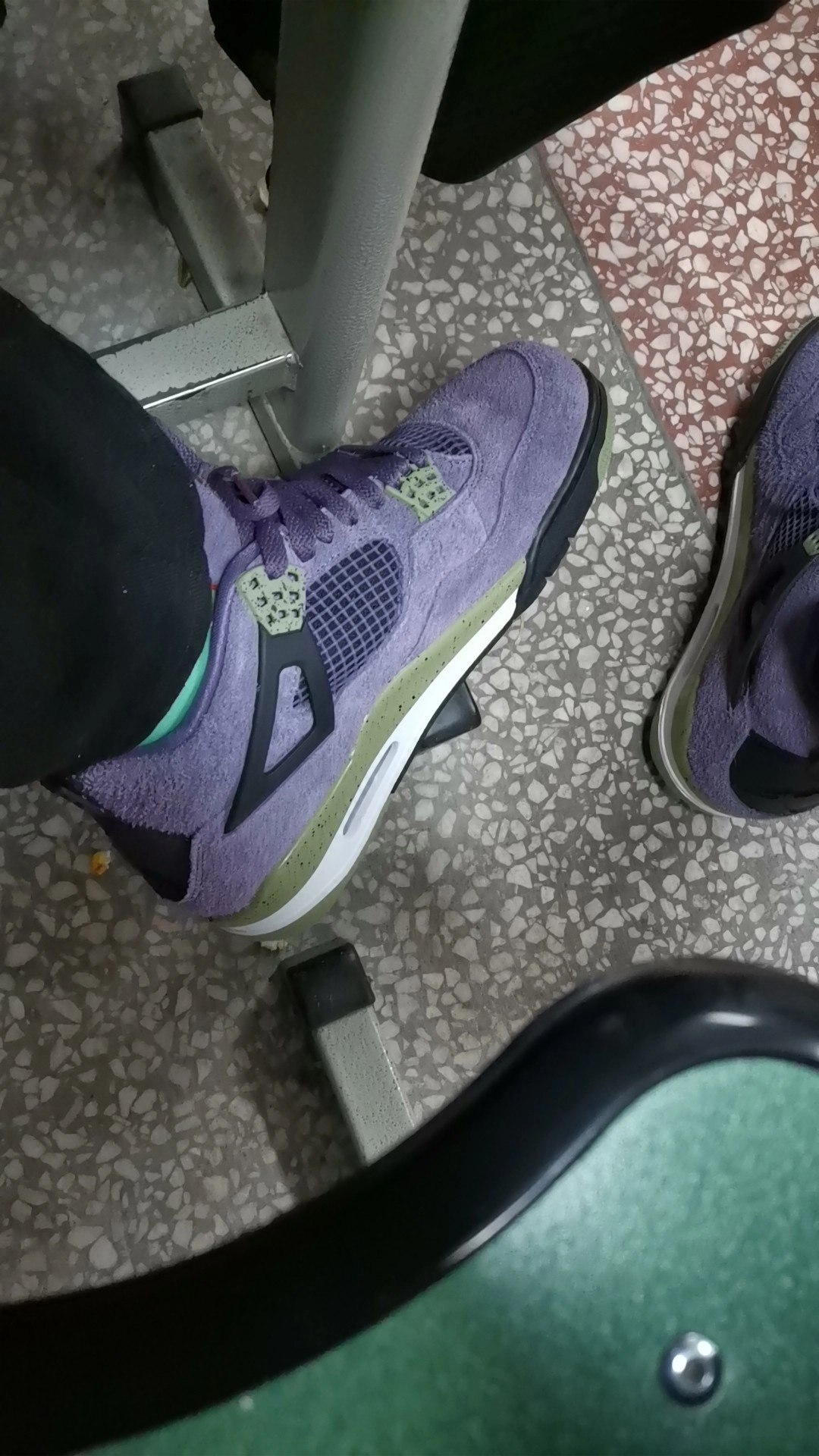custom review-JORDAN 4 Retro Canyon Purple Women's