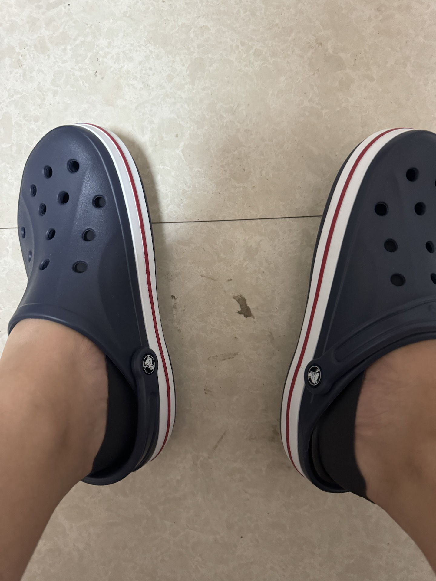 custom review-Crocs Bayaband Clog Beiya Спортивные сандалии унисекс синий белый красный