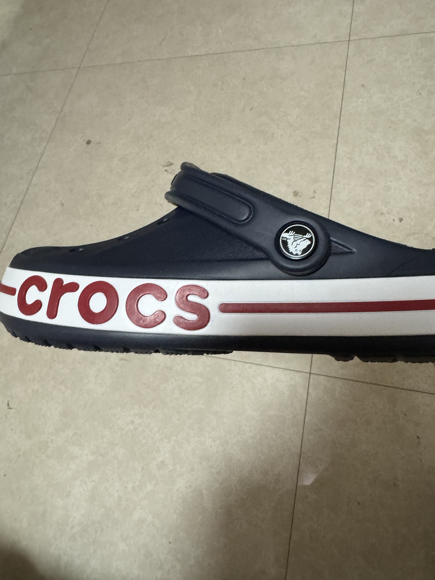 custom review-Crocs Bayaband Clog Beiya Спортивные сандалии унисекс синий белый красный