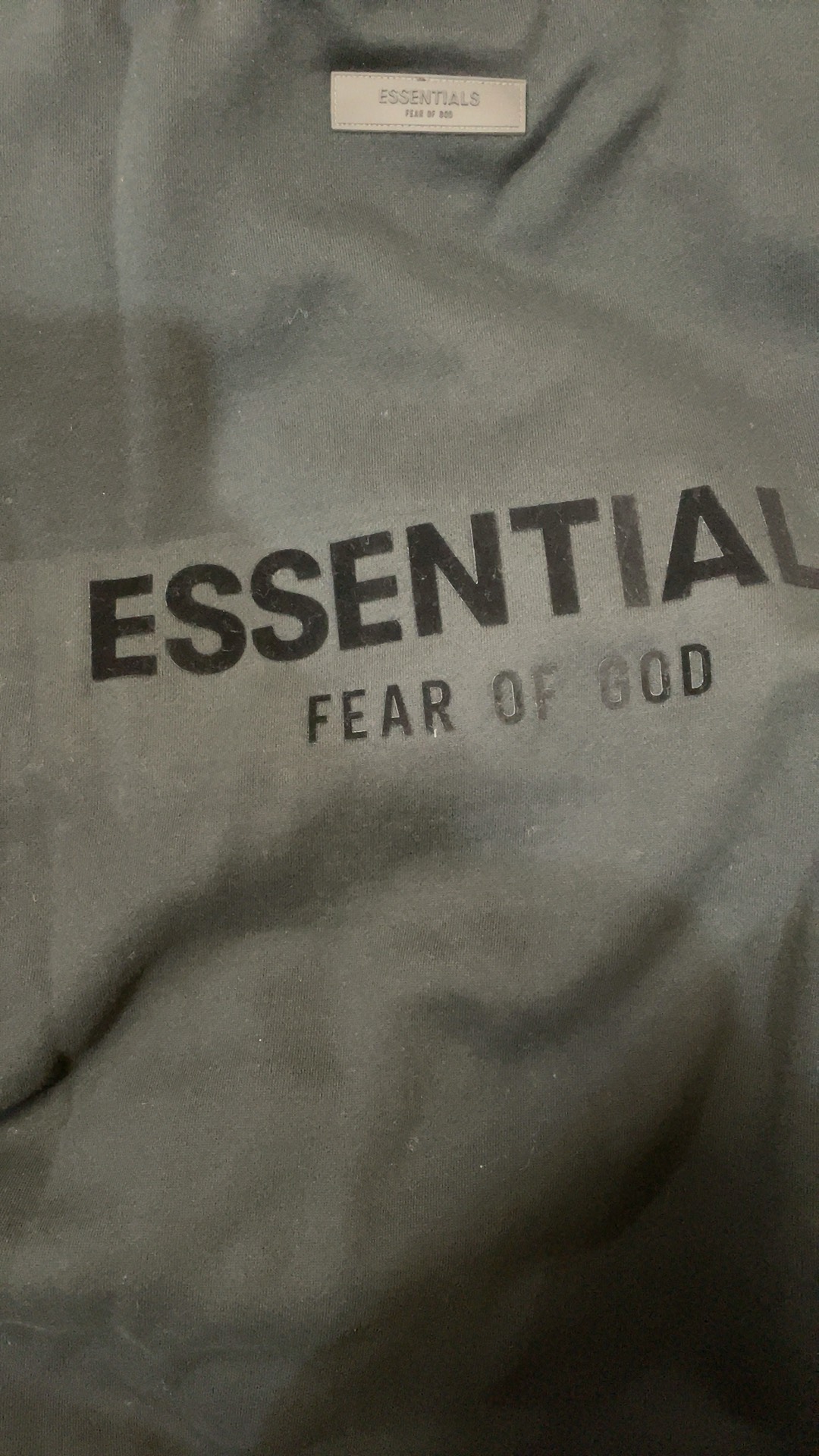 custom review-Fear Of God Essentials Свитшот Унисекс Черный