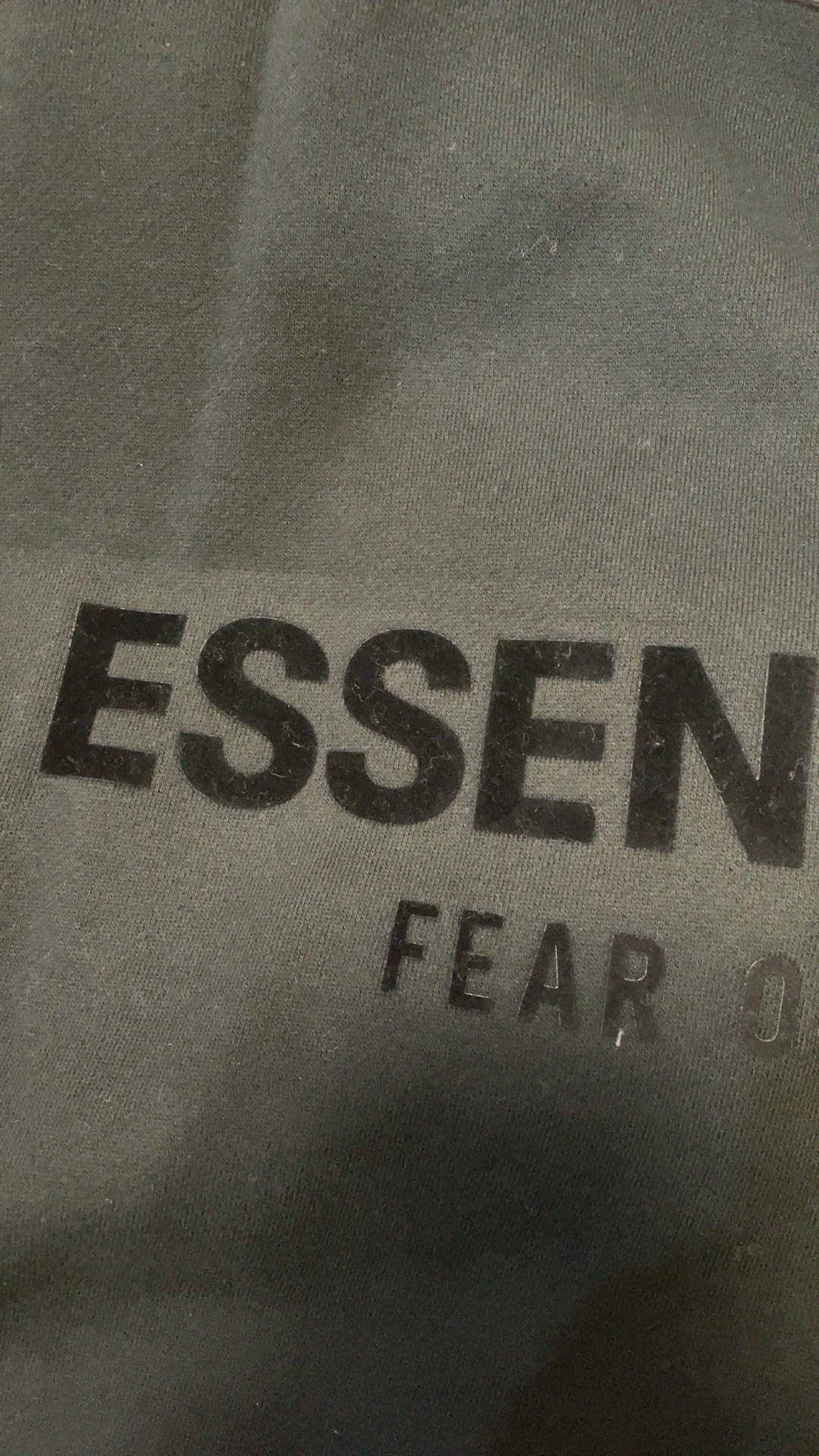 custom review-Fear Of God Essentials Свитшот Унисекс Черный