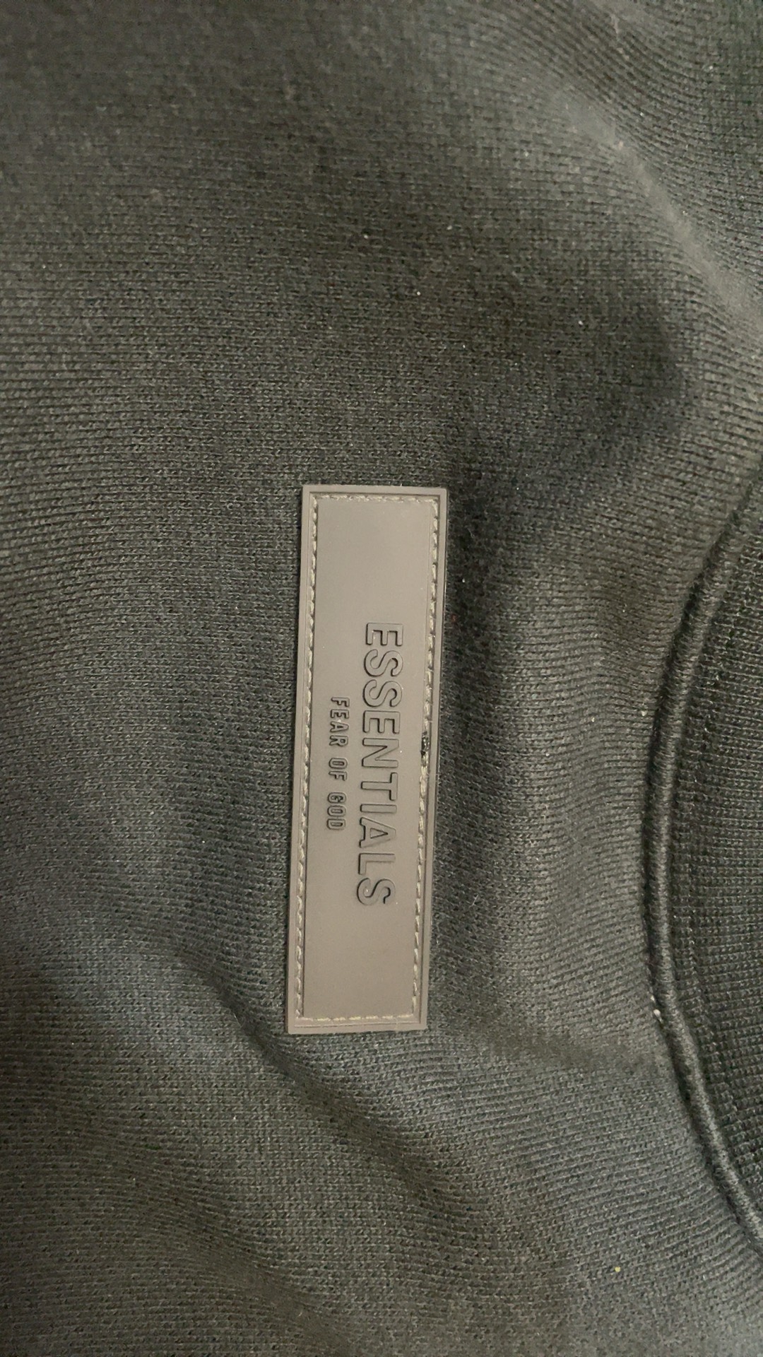 custom review-Fear Of God Essentials Свитшот Унисекс Черный