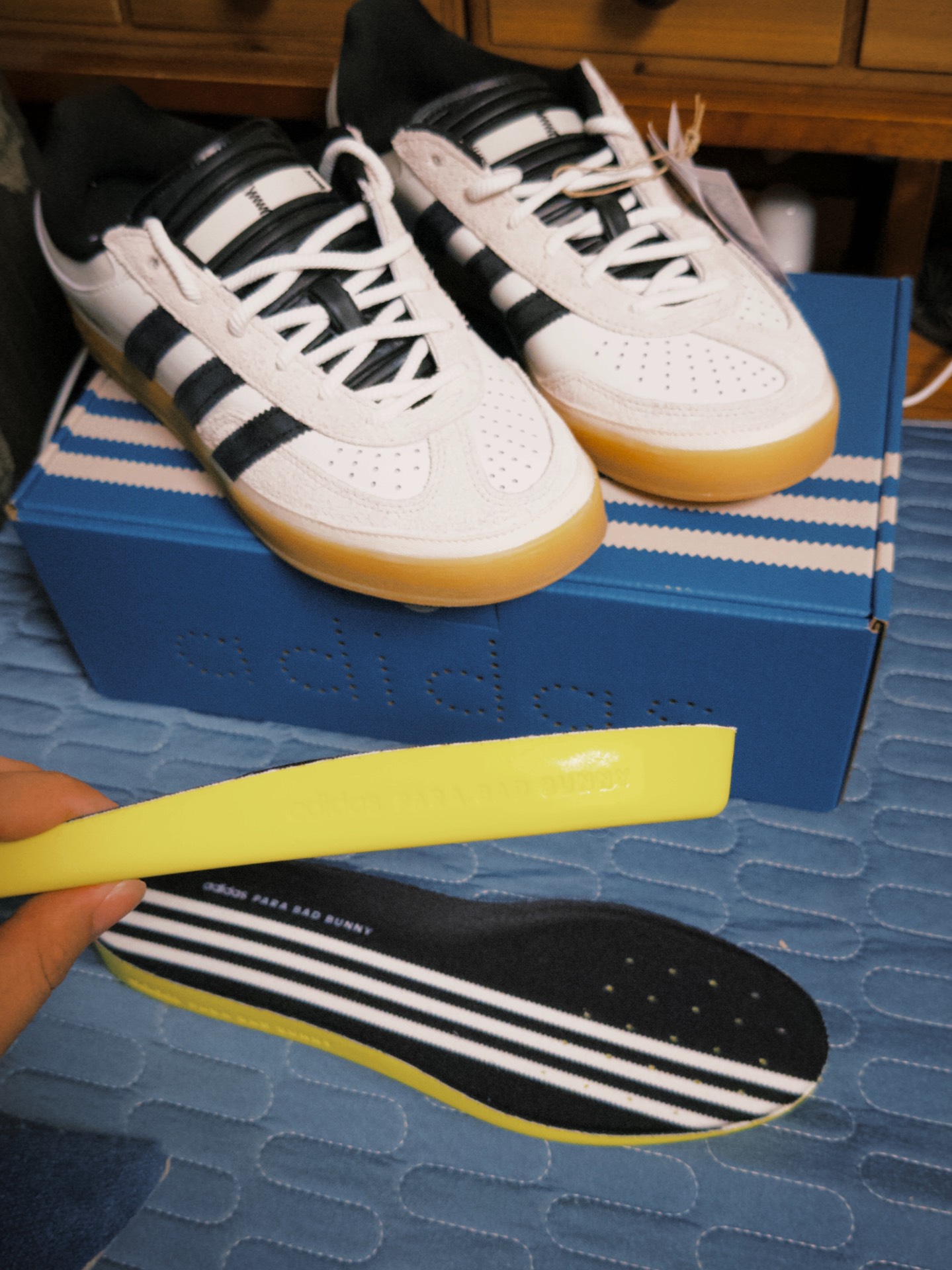 Bad Bunny X Adidas Originals GAZELLE Indoor - POIZON