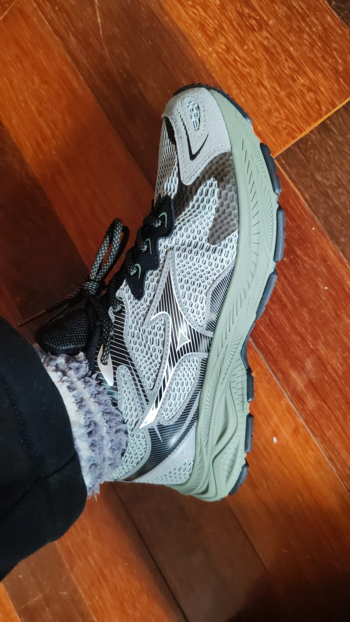 custom review-Mizuno Racer S Low Топ Повседневный Тренировки Бег на длинные дистанции Спринт Городской Коммутирование Беговые кроссовки Унисекс Серый Зеленый