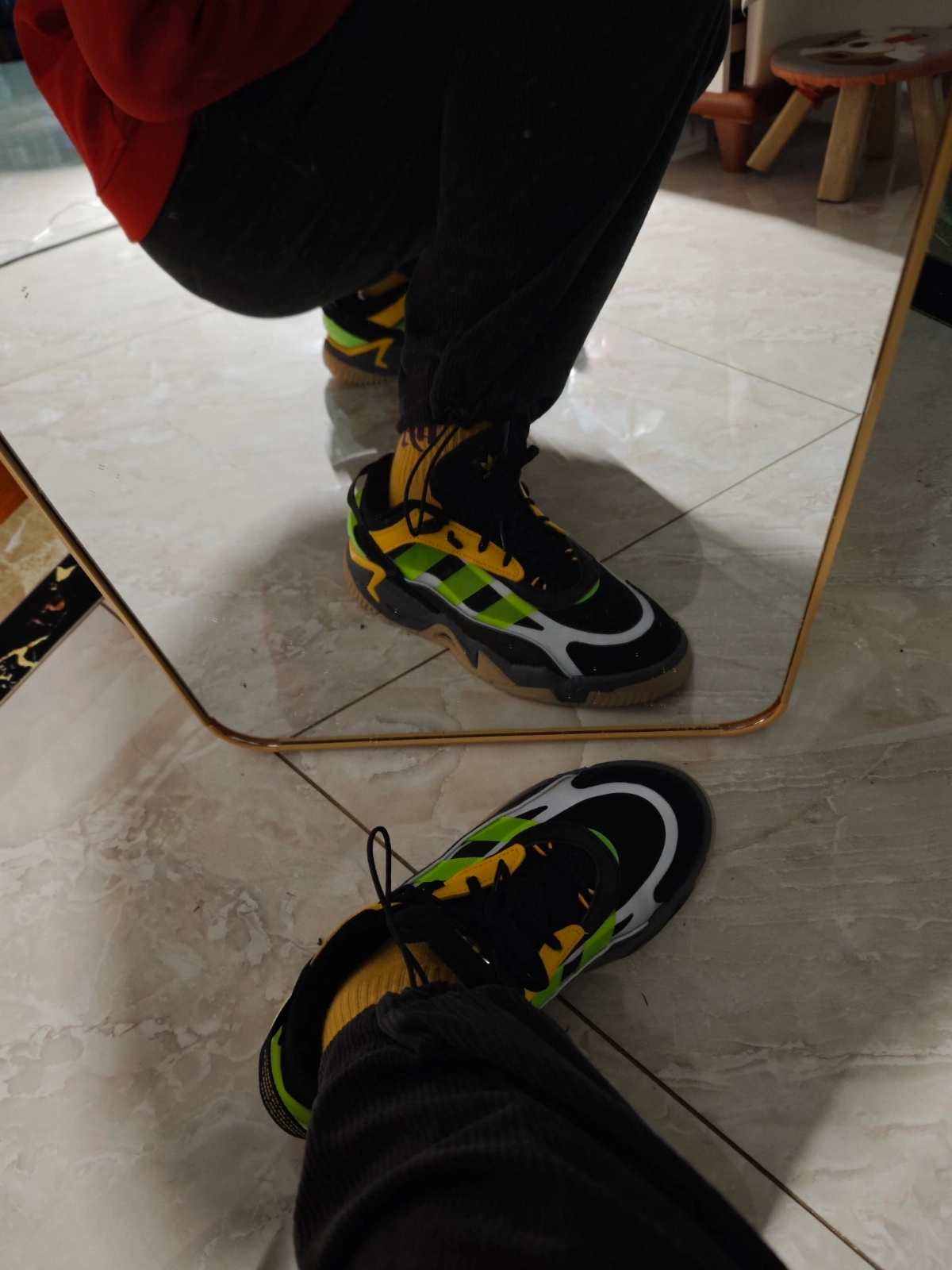 custom review-Adidas Originals Niteball 2,0 Low Топ Casual Унисекс Черный Зеленый