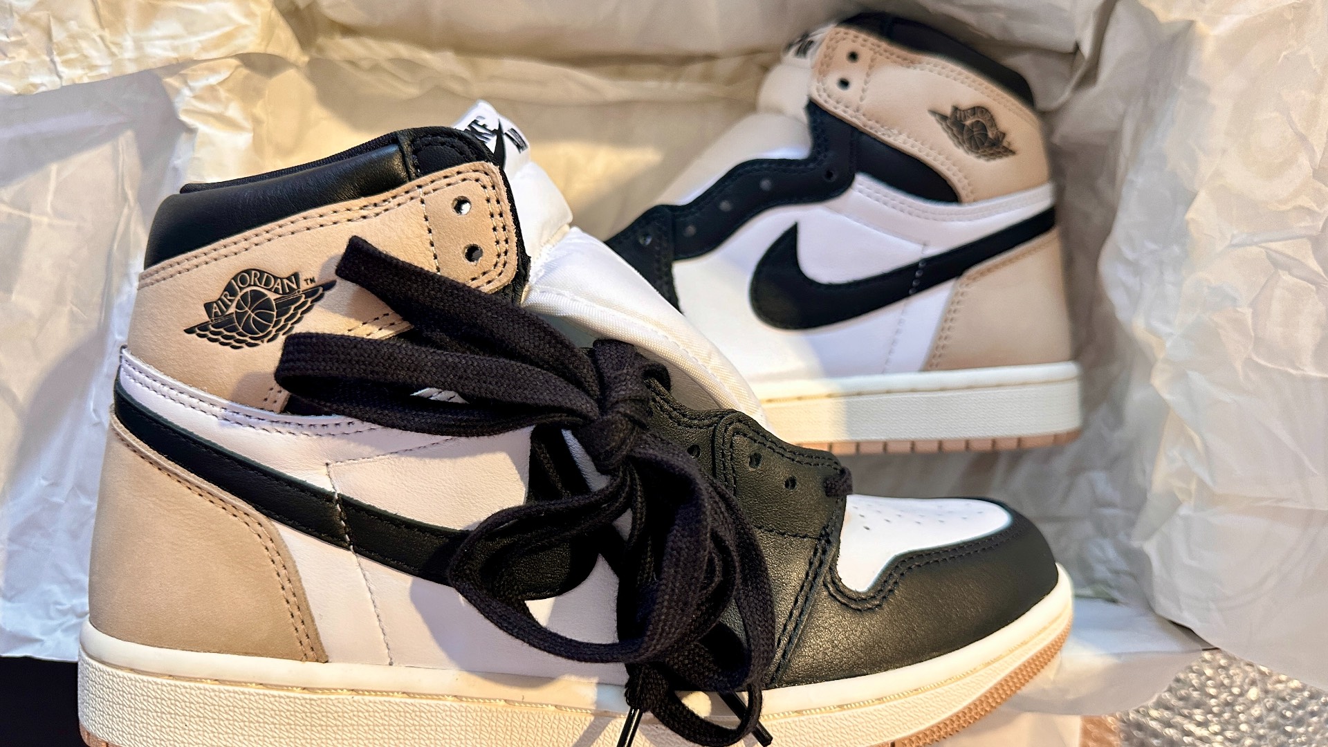 custom review-Air Jordan 1 High OG WMNS "Latte"
