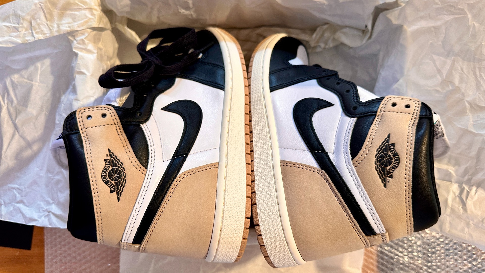 custom review-Air Jordan 1 High OG WMNS "Latte"