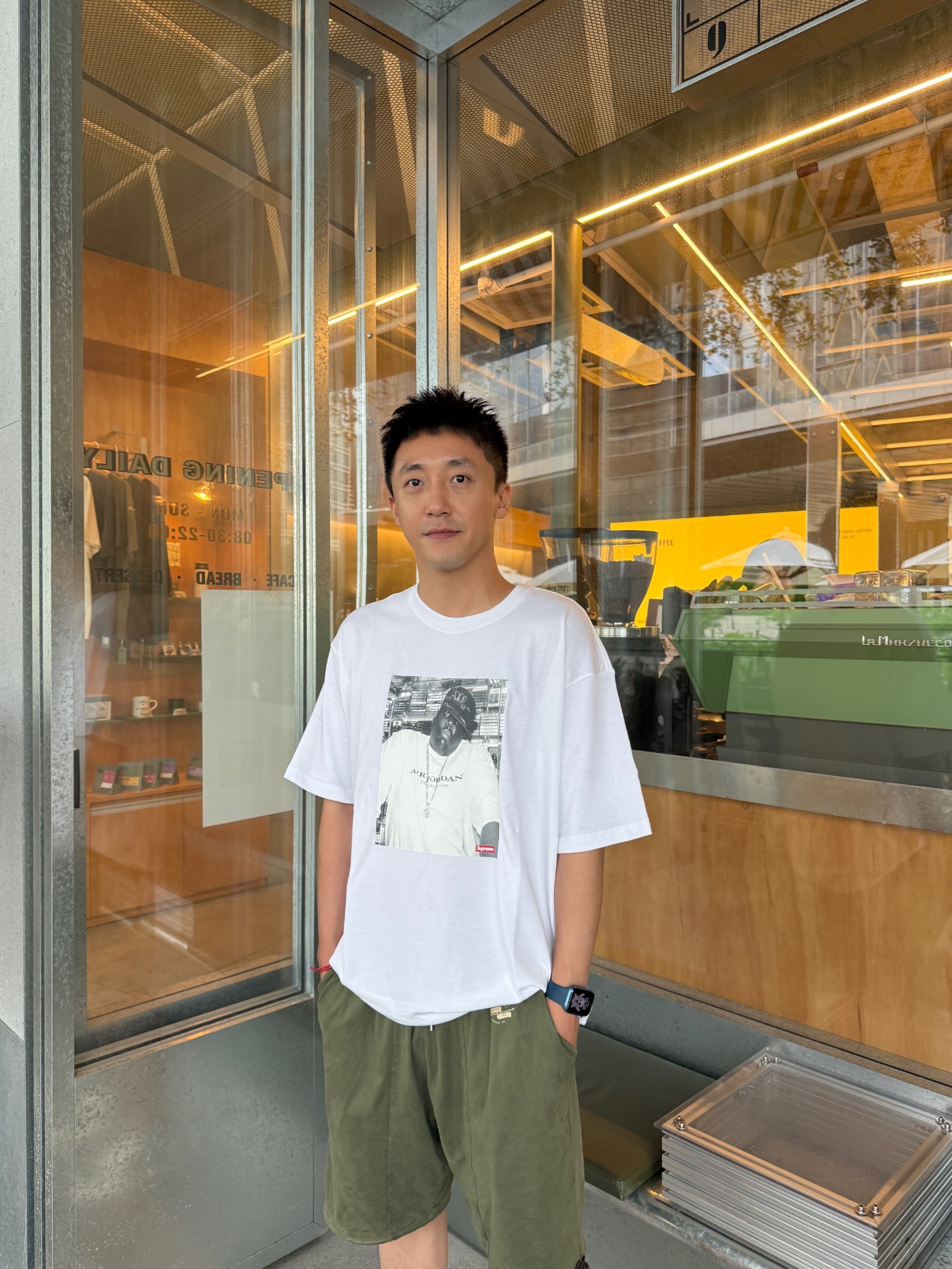 custom review-Supreme Jordan Collaboration T-Shirt Унисекс