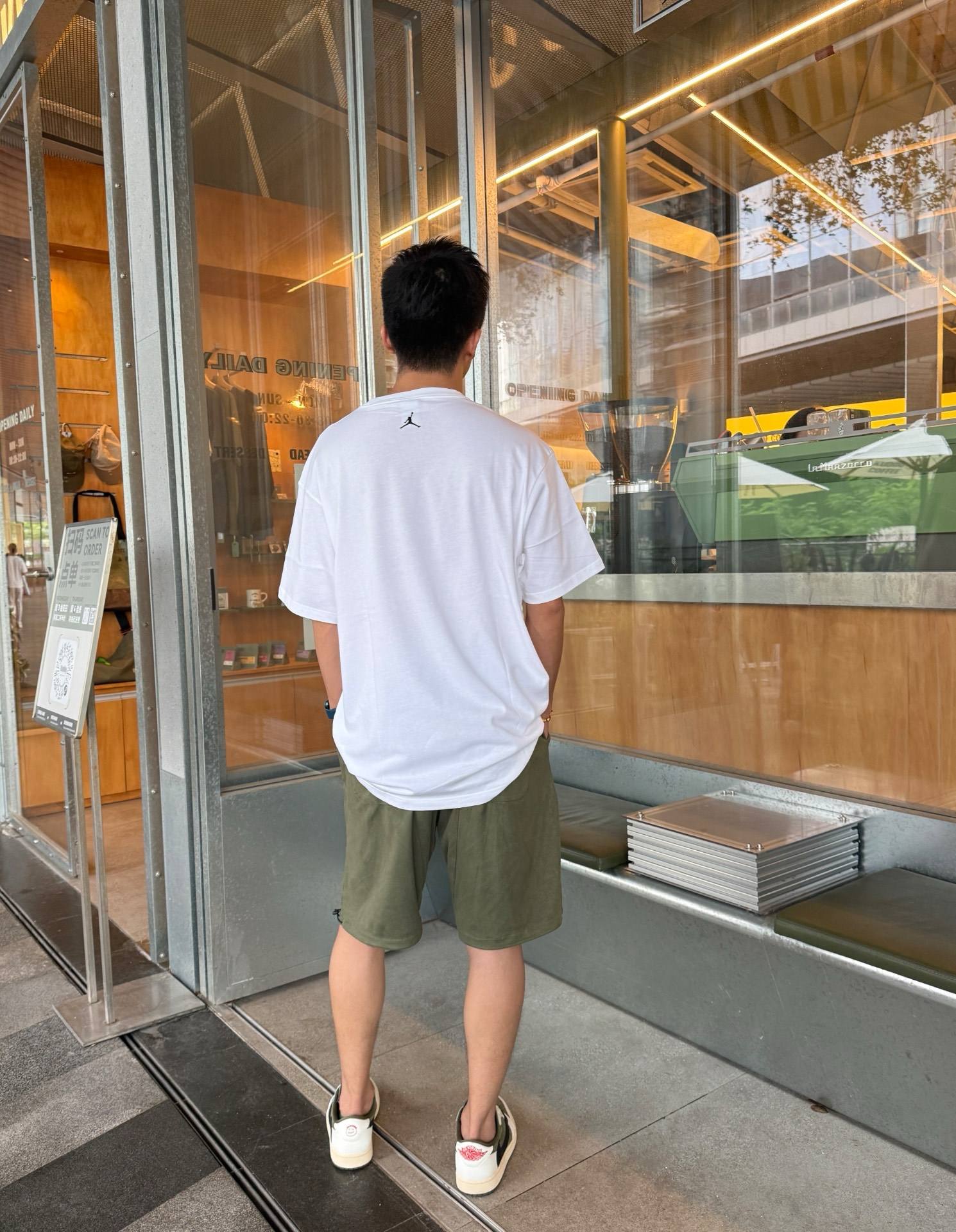 custom review-Supreme Jordan Collaboration T-Shirt Унисекс