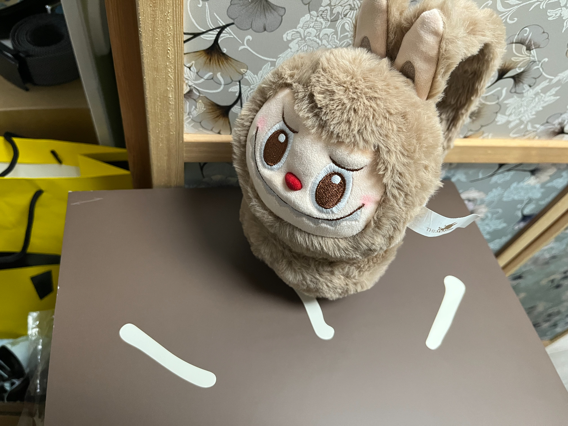 custom review-POP MART LABUBU Warm Fluffy Holiday Плюшевые Наушники Трендовый Мерч