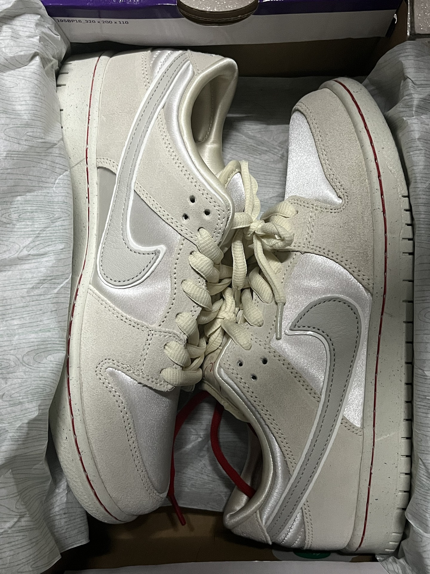 custom review-Nike SB Dunk Low 'City Of Love' Light Bone