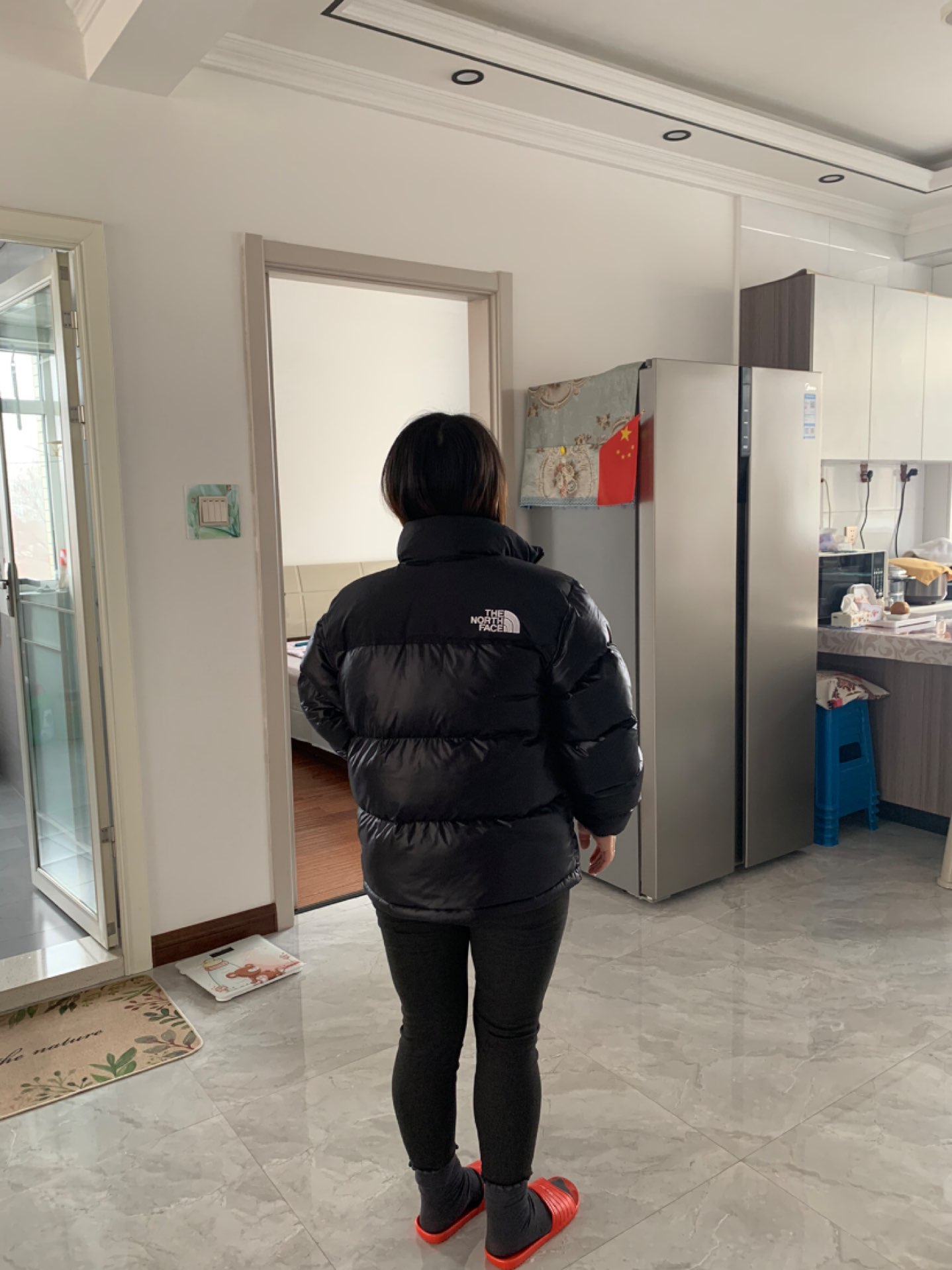 custom review-THE NORTH FACE Nuptse Пуховая куртка Зимняя Мужская Черная
