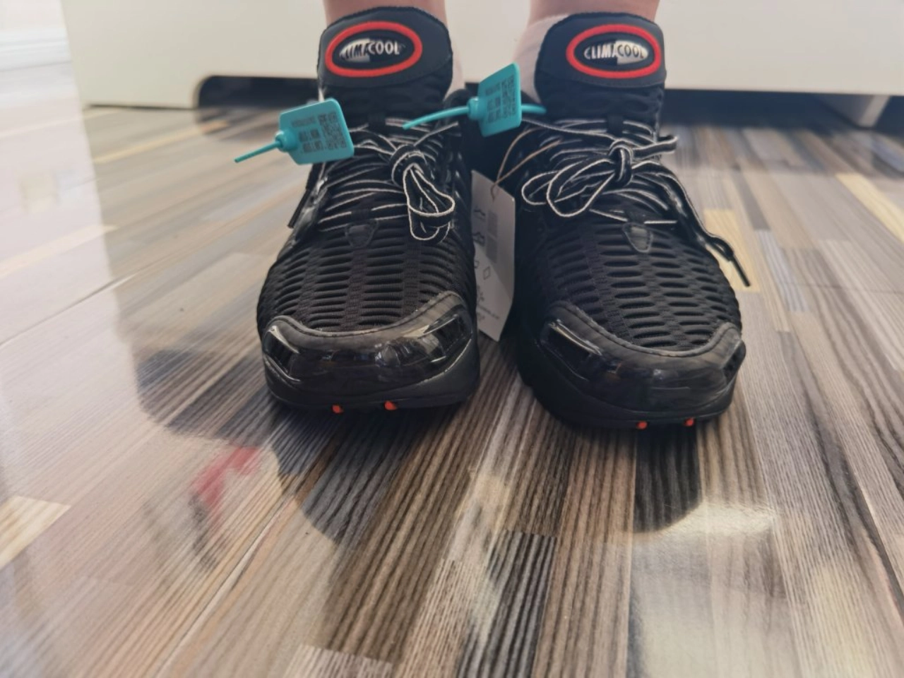 custom review-Adidas Originals Climacool Аbrasion Resistant Баланс Низкий Топ Повседневный Городской Коммутирование Беговые кроссовки Унисекс Черный