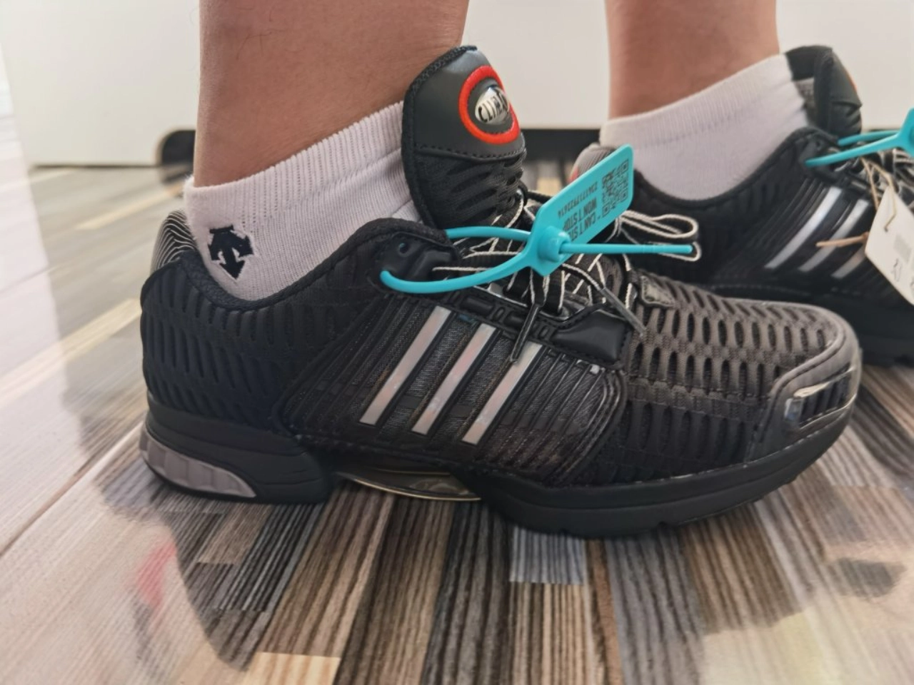 custom review-Adidas Originals Climacool Аbrasion Resistant Баланс Низкий Топ Повседневный Городской Коммутирование Беговые кроссовки Унисекс Черный