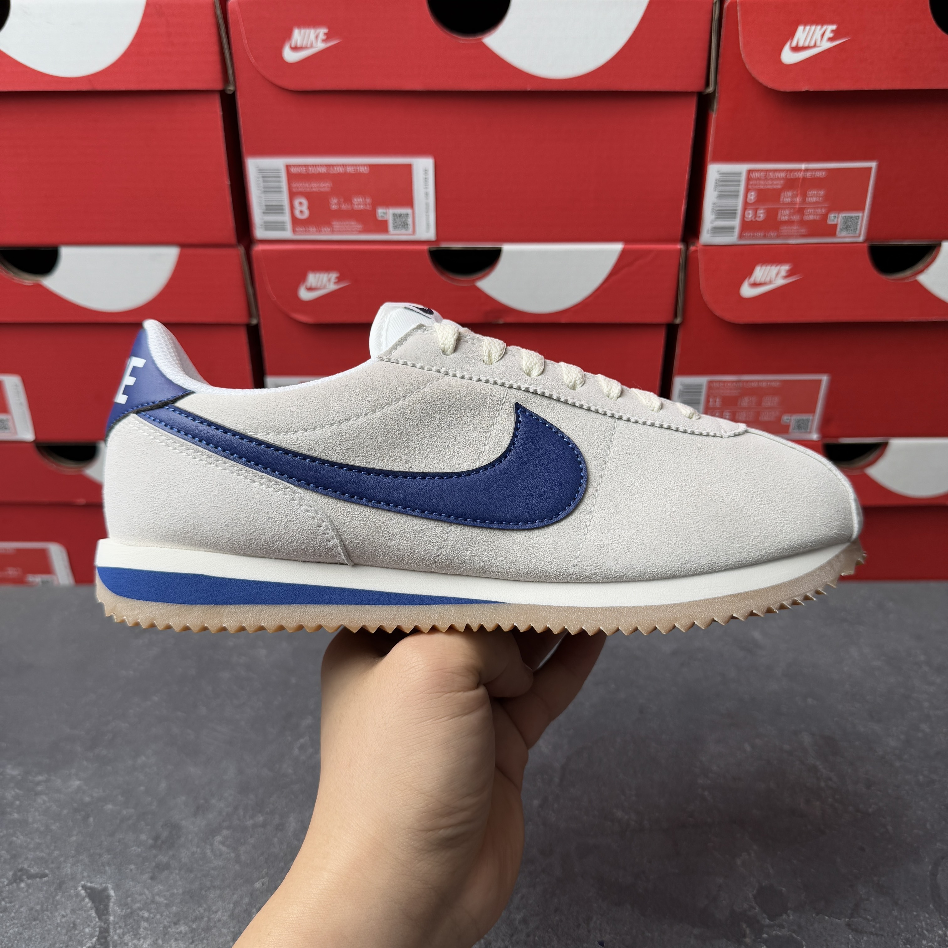 nike cortez classic fake vs real