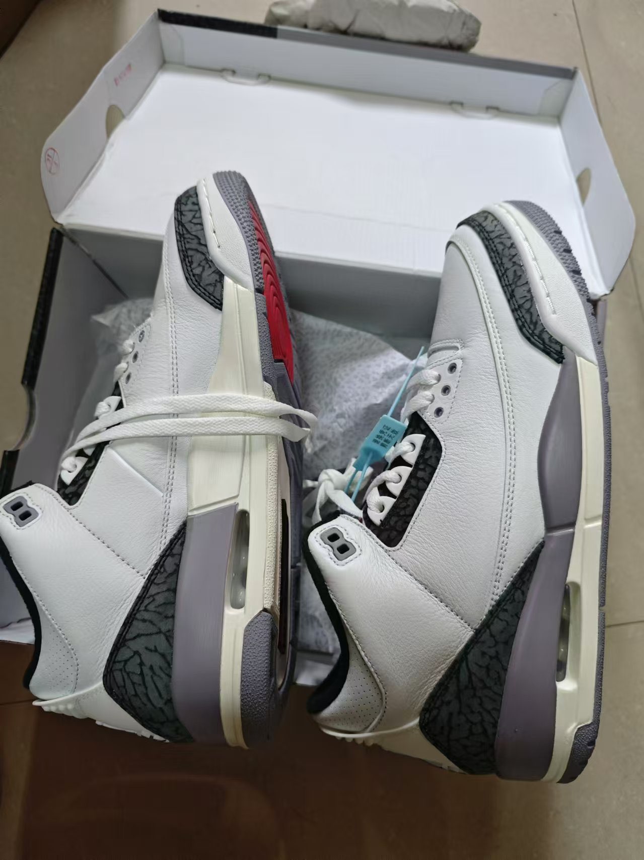 fake jordan cement 3