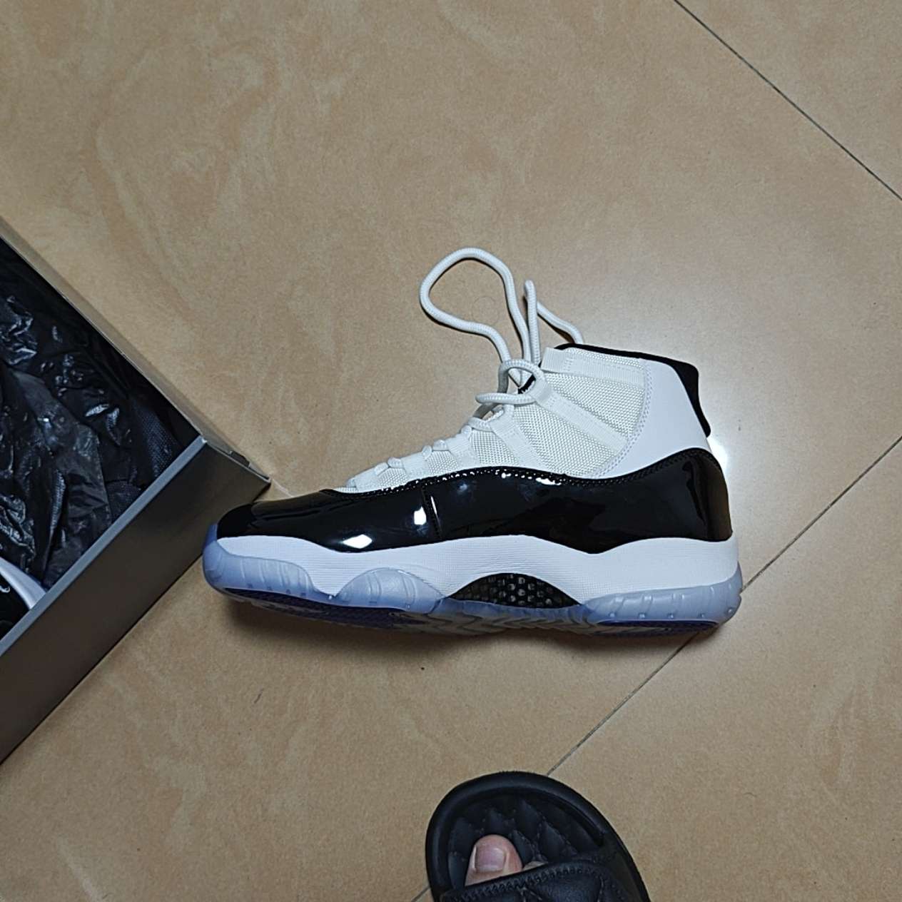 fake vs real jordan 11 concord