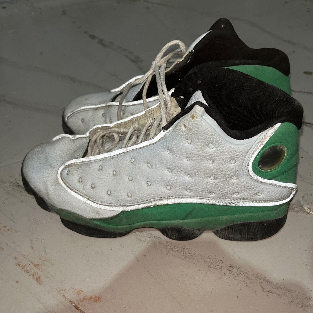 How to Spot Fake：Green Black Jordan 13 Authenticity Check - POIZON