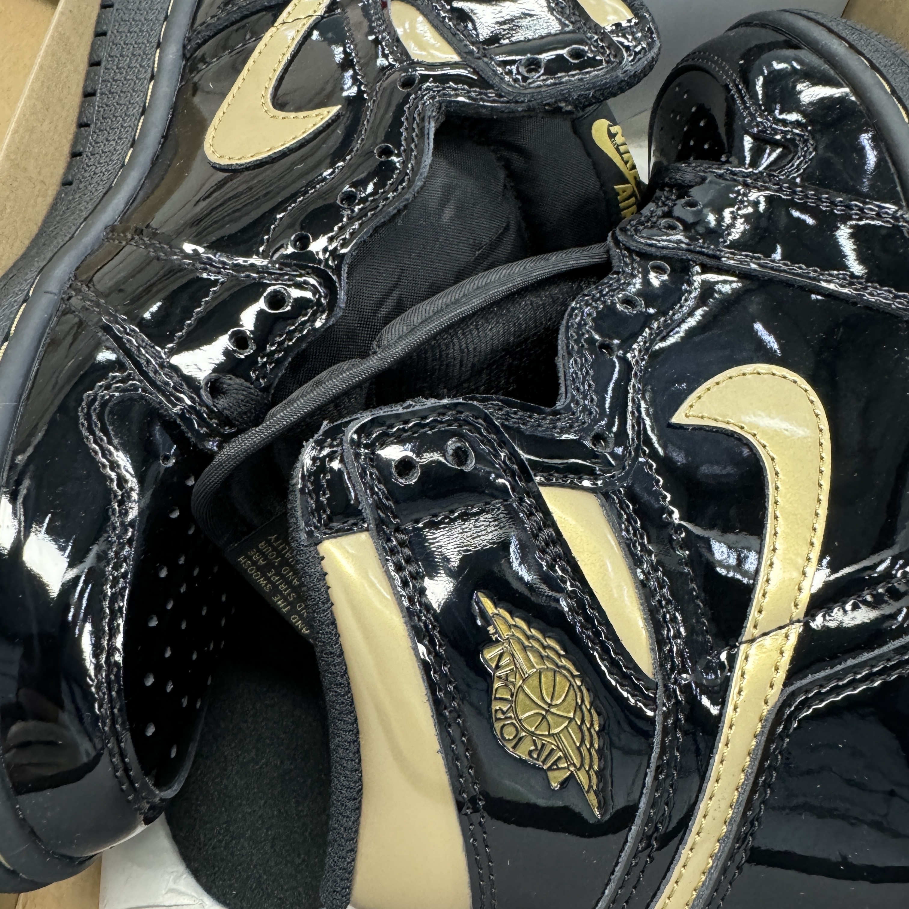 jordan 1 retro high gold top 3