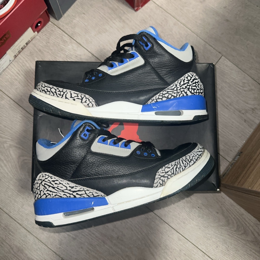 fake racer blue 3s