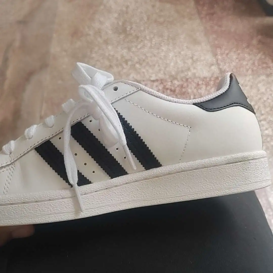 adidas gazelle silver green womens adidas Women's Superstar II Core Black / White