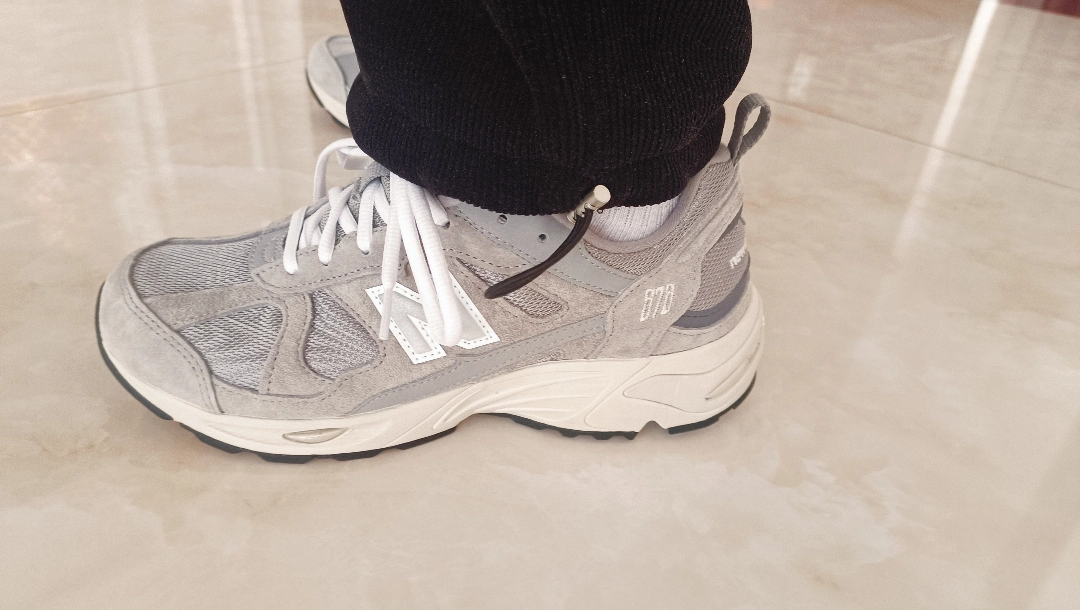 custom review-New Balance NB 878 MID Топ Повседневные Беговые Кроссовки Унисекс Серый