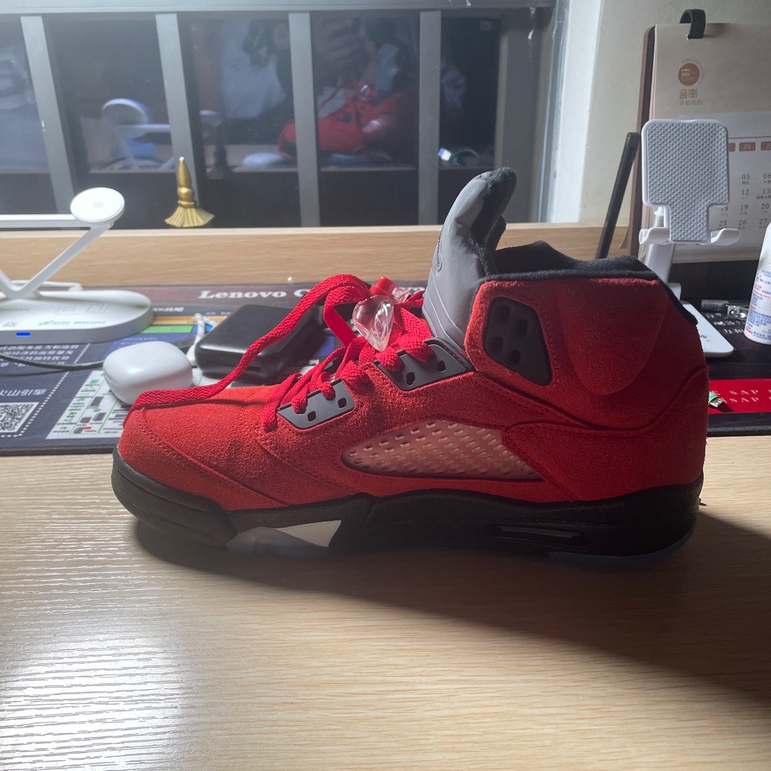 jordan 5 raging bull 2021 real vs fake