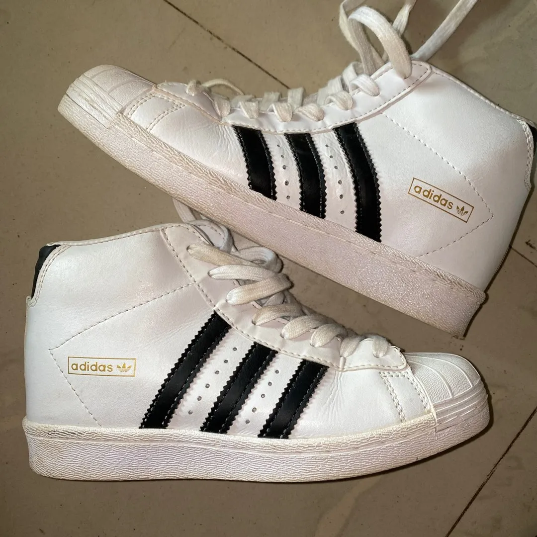 adidas gazelle silver green womens Adidas Superstar Up Core Black Cloud White (W) main image 0